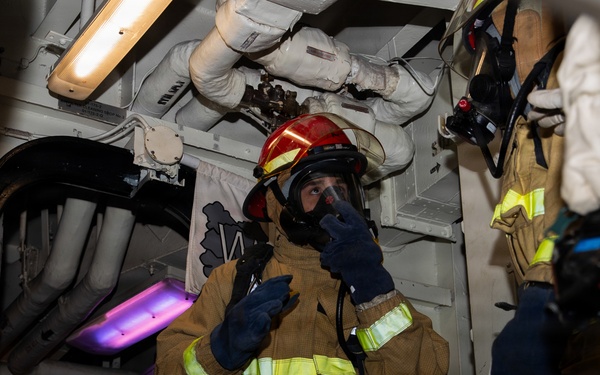 George Washington Damage Control Drill