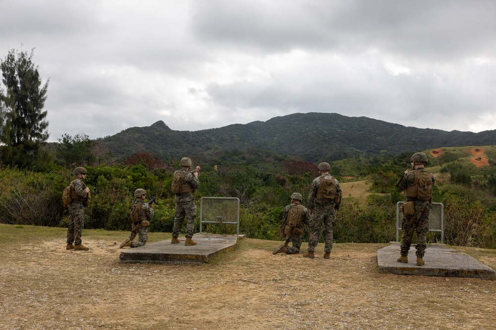 9th ESB conducts Machine Gun Familiarization Range
