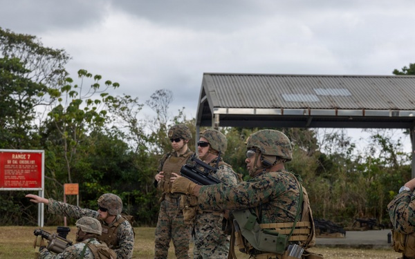 9th ESB conducts Machine Gun Familiarization Range
