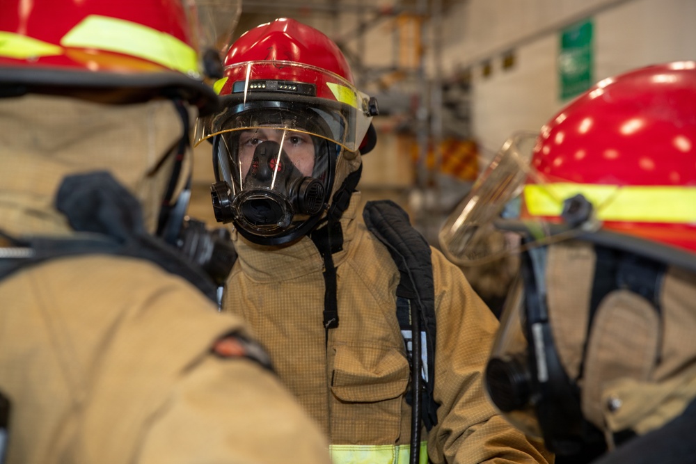 George Washington Damage Control Drill