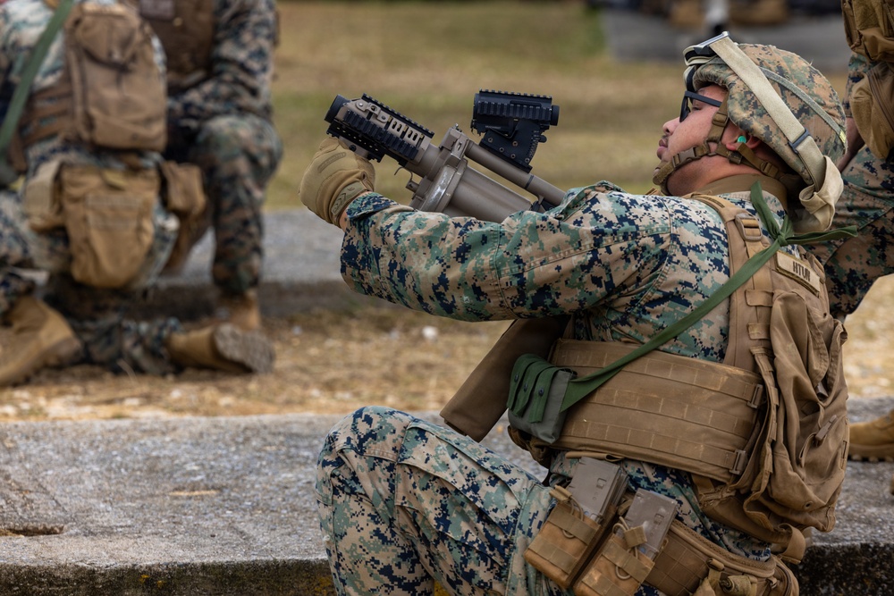 9th ESB conducts Machine Gun Familiarization Range