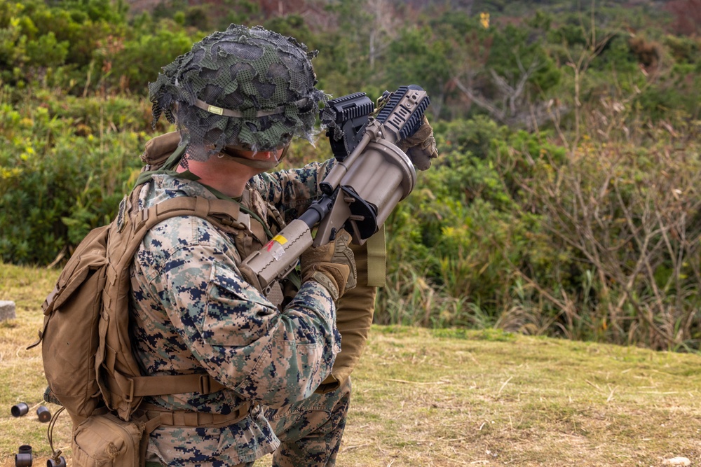 9th ESB conducts Machine Gun Familiarization Range