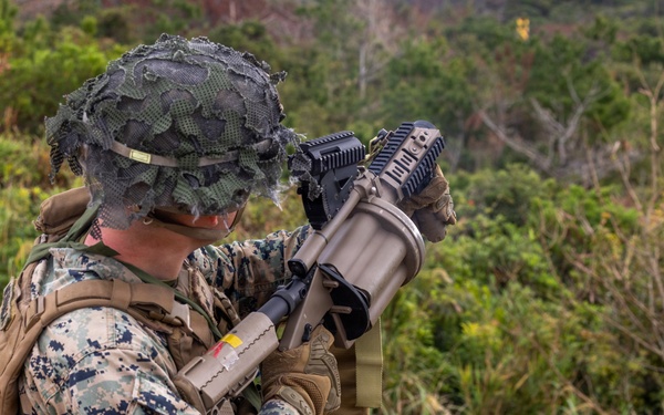 9th ESB conducts Machine Gun Familiarization Range