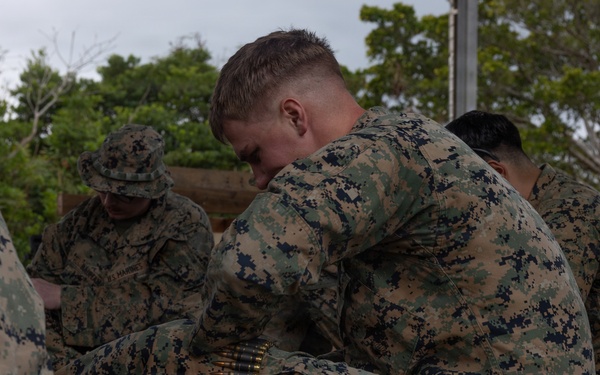9th ESB conducts Machine Gun Familiarization Range