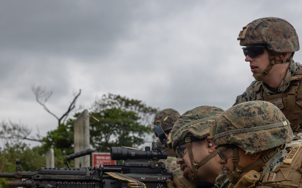 9th ESB conducts Machine Gun Familiarization Range