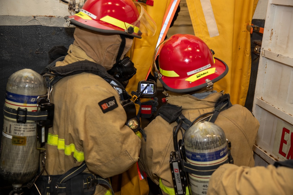 George Washington Damage Control Drill