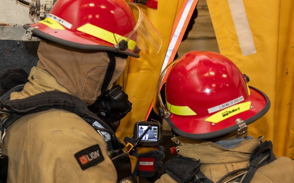 George Washington Damage Control Drill