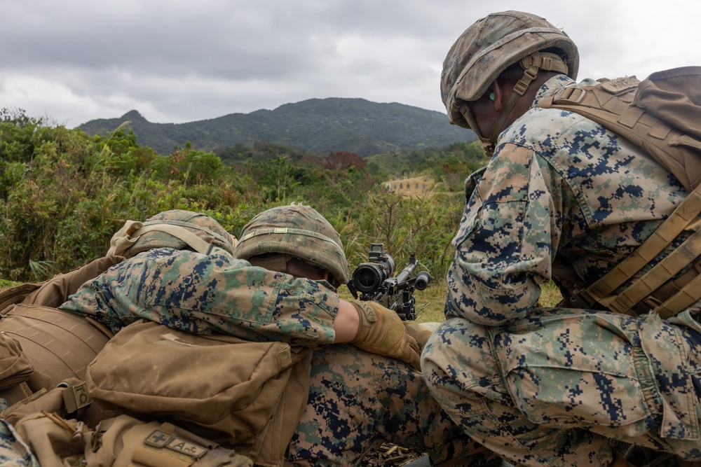 9th ESB conducts Machine Gun Familiarization Range