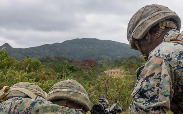 9th ESB conducts Machine Gun Familiarization Range