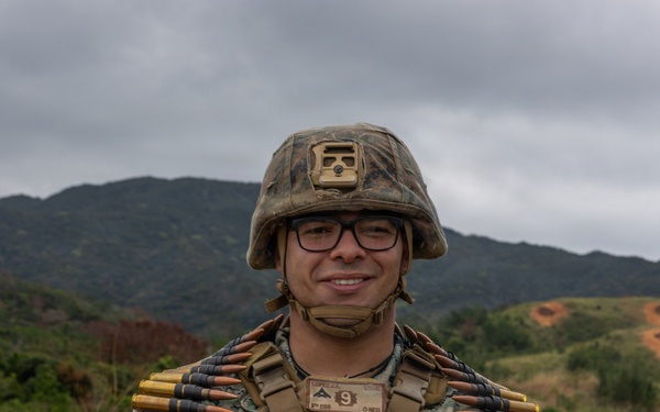 9th ESB conducts Machine Gun Familiarization Range