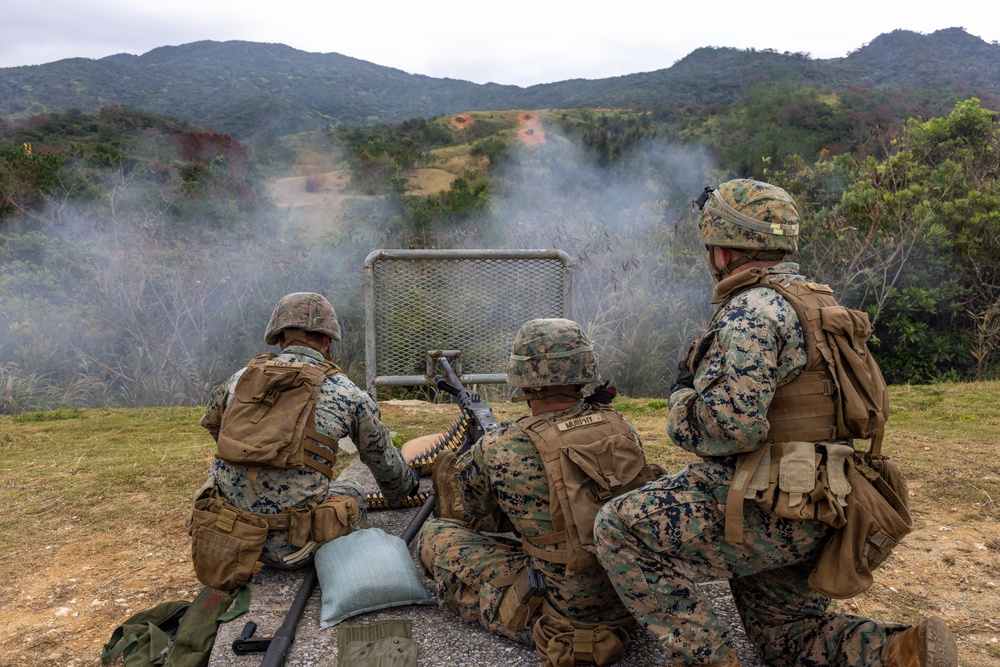 9th ESB conducts Machine Gun Familiarization Range