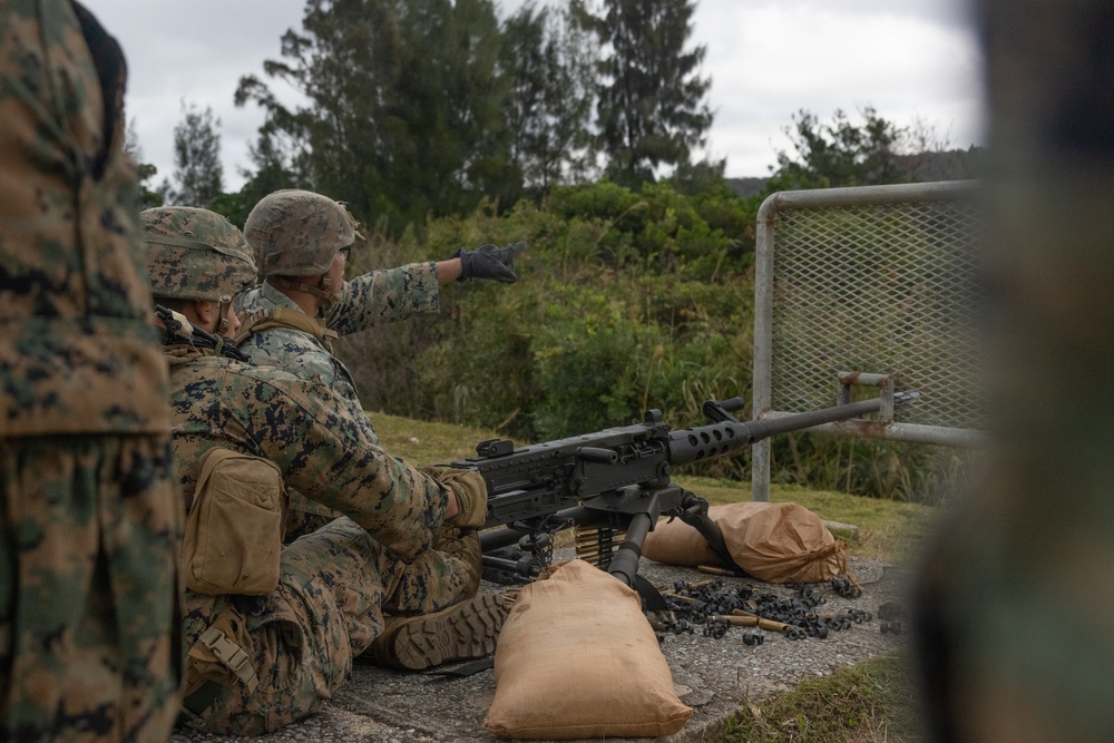 9th ESB conducts Machine Gun Familiarization Range