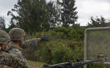 9th ESB conducts Machine Gun Familiarization Range