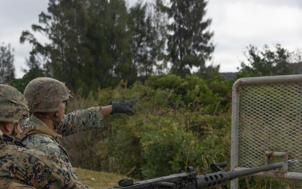 9th ESB conducts Machine Gun Familiarization Range