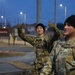 Headquarters and Headquarters Company, 1st Signal Brigade conducts early morning ruck march at Camp Humphreys