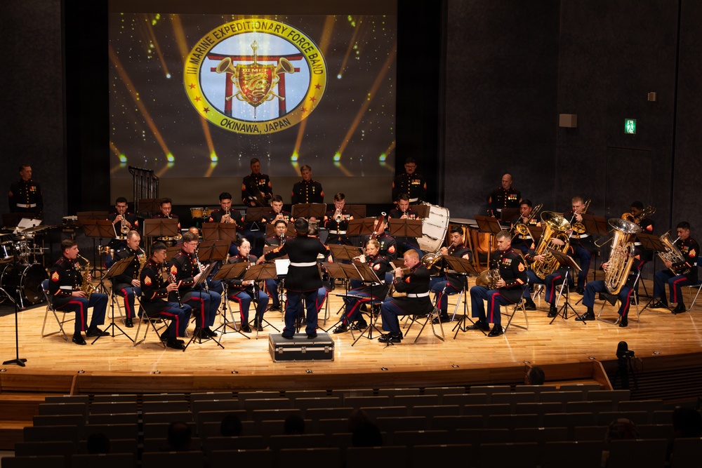 III Marine Expeditionary Force Band Performs at the Hamada Disaster Recovery Commemoration Day Concert