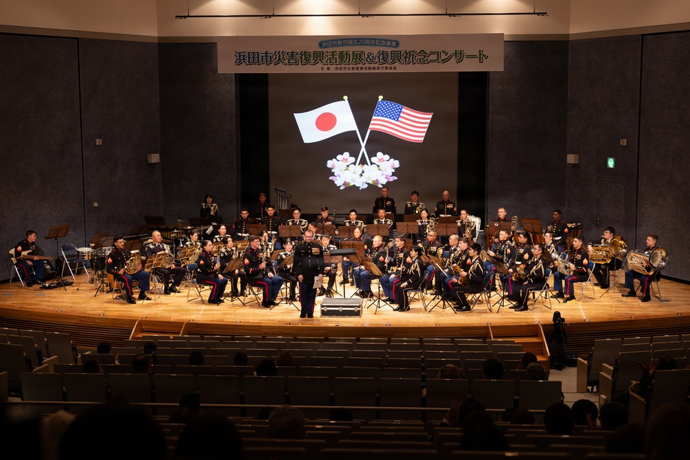 III Marine Expeditionary Force Band Performs at the Hamada Disaster Recovery Commemoration Day Concert
