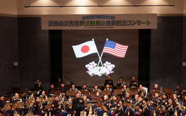 III Marine Expeditionary Force Band Performs at the Hamada Disaster Recovery Commemoration Day Concert