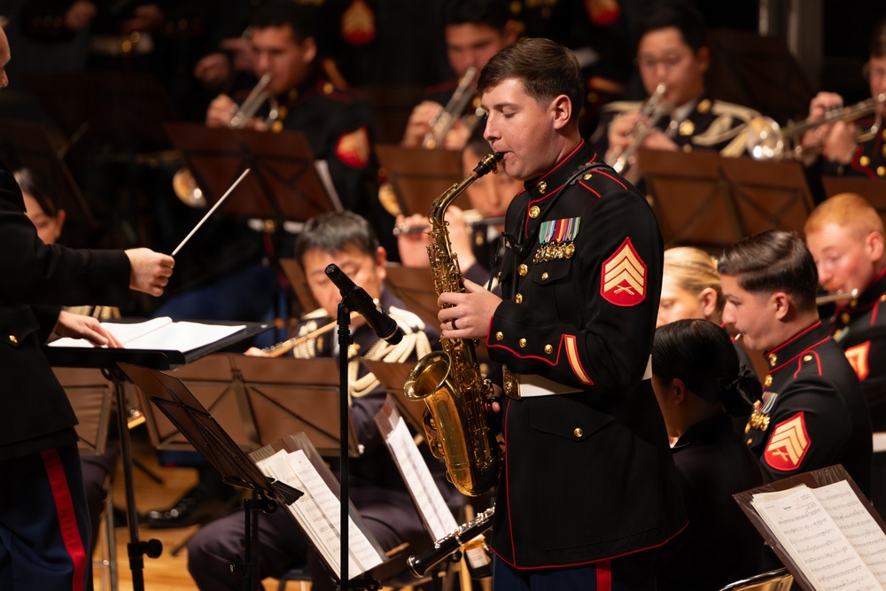 III Marine Expeditionary Force Band Performs at the Hamada Disaster Recovery Commemoration Day Concert