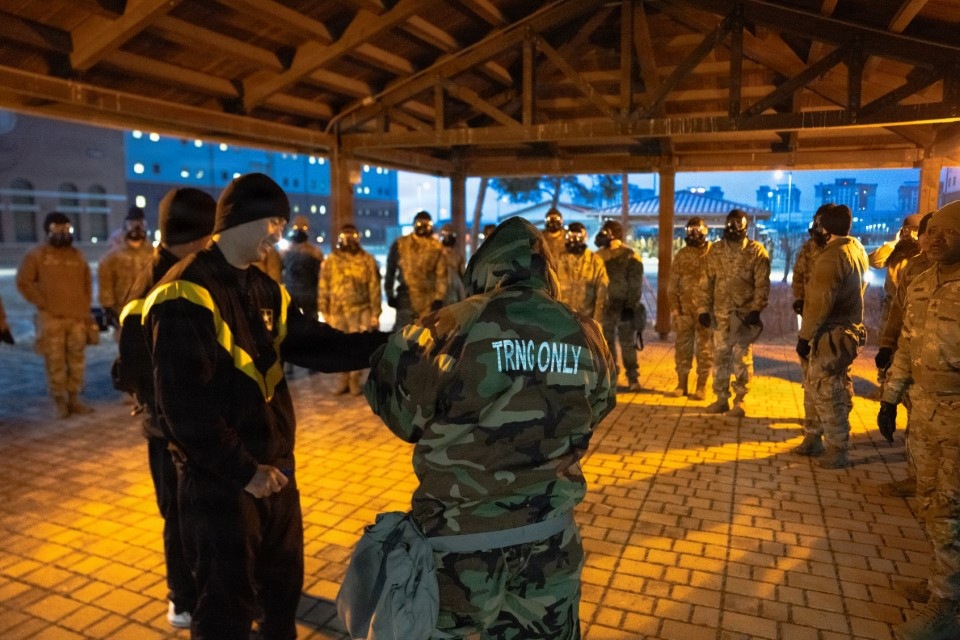 1st Signal Brigade conducts CBRN training at Camp Humphreys
