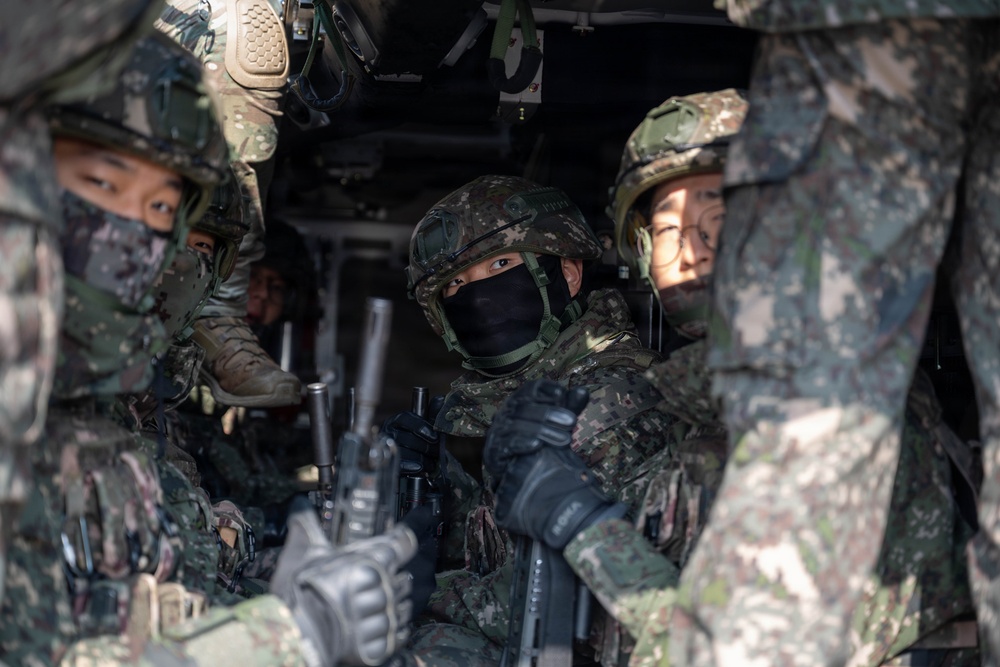 ROK Army and Wolf Pack SFS partner up during Exercise BEVSENT 26-2