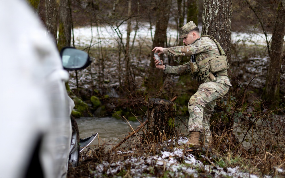 Winter Traffic Accident