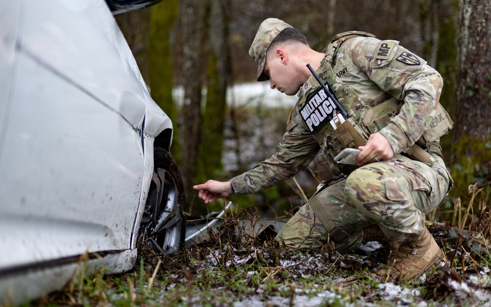 Winter Traffic Accident