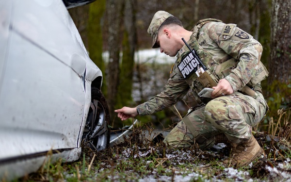 Winter Traffic Accident
