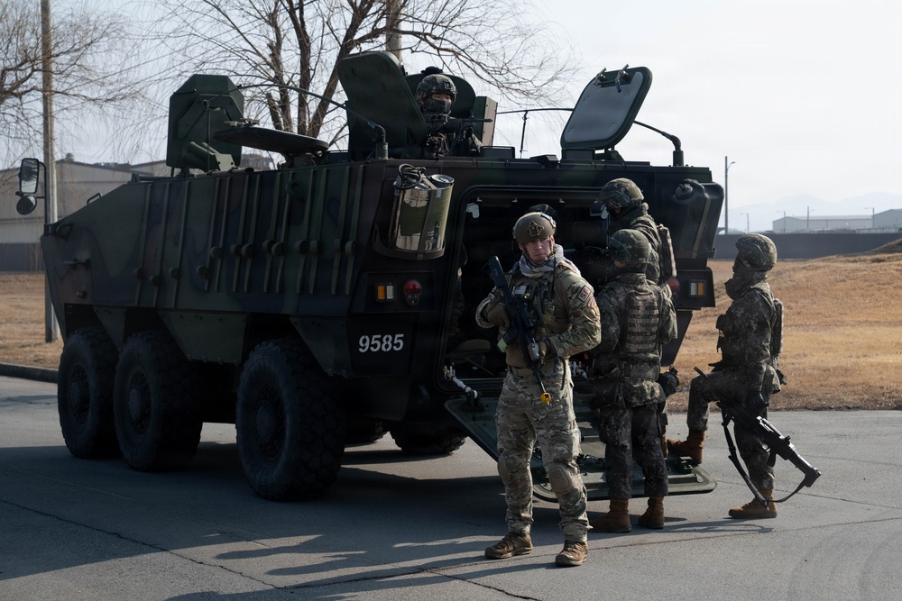 ROK Army and Wolf Pack SFS partner up during Exercise BEVSENT 26-2