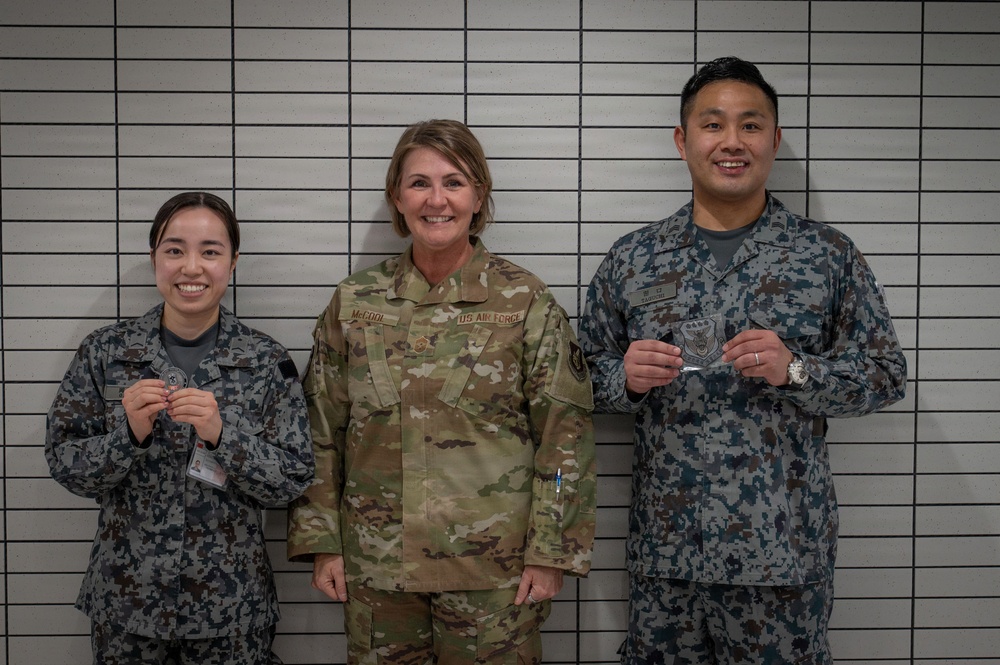 PACAF command chief engages Japanese defense leaders during Tokyo visit