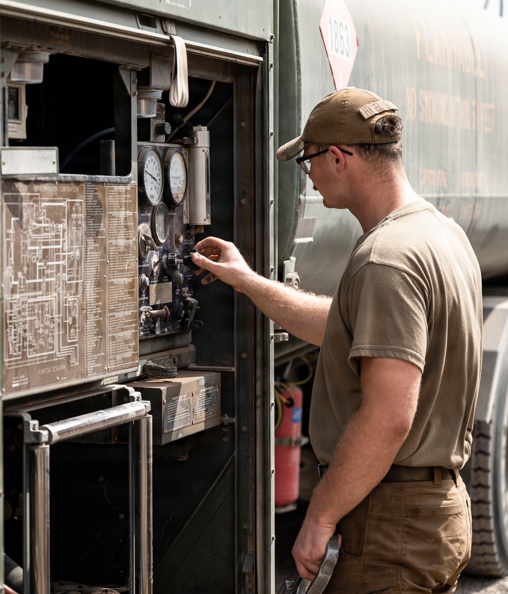 776th EABS Vehicle Maintenance Airmen Support Operations in East Africa