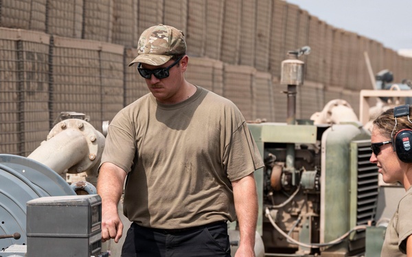 776th EABS Vehicle Maintenance Airmen Support Operations in East Africa