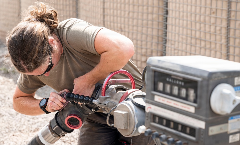 776th EABS Vehicle Maintenance Airmen Support Operations in East Africa