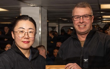 USS Blue Ridge announces Sailors of the Quarter