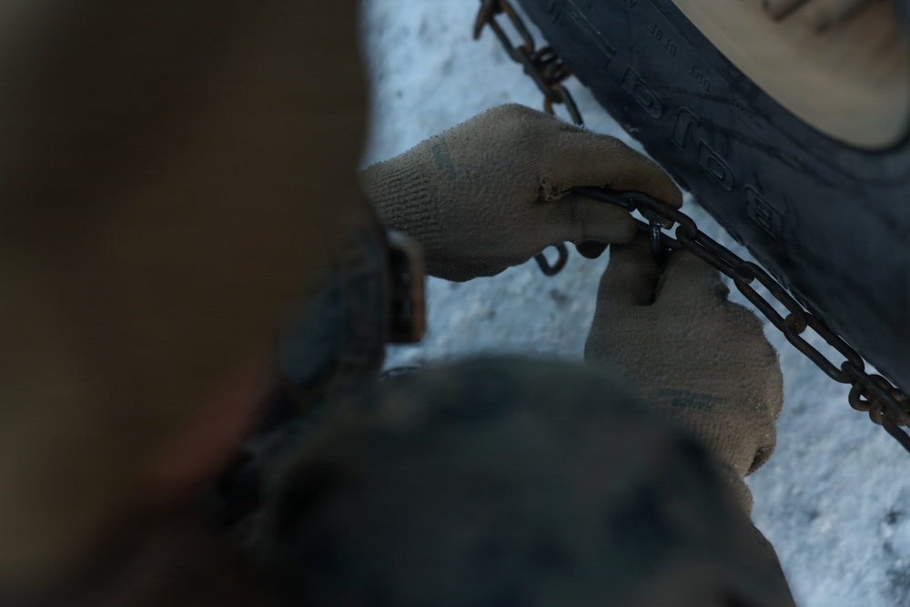 CORE26 | U.S. Marines Transport Equipment throughout Norway for Arctic Exercise