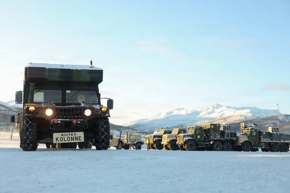 CORE26 | U.S. Marines Transport Equipment throughout Norway for Arctic Exercise