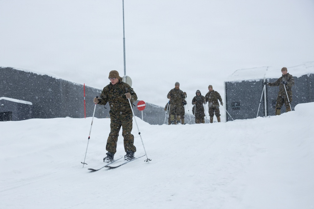 CORE26 | U.S. Marines, Sailors Learn Basic Skiing Techniques for Arctic Exercise