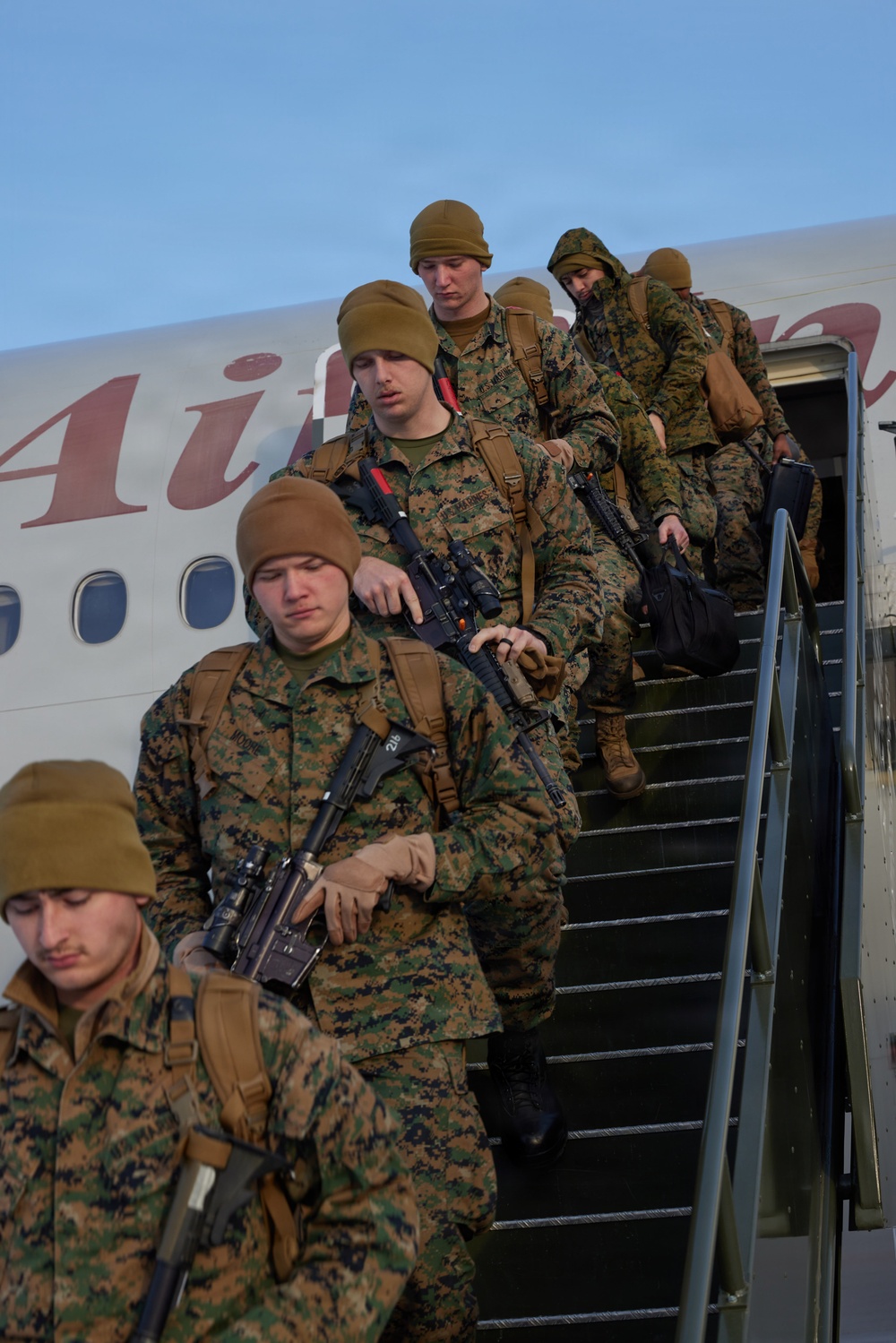 CORE26 | U.S. Marines Arrive in Norway for Exercise Cold Response