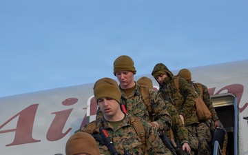 CORE26 | U.S. Marines Arrive in Norway for Exercise Cold Response