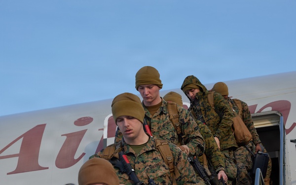 CORE26 | U.S. Marines Arrive in Norway for Exercise Cold Response