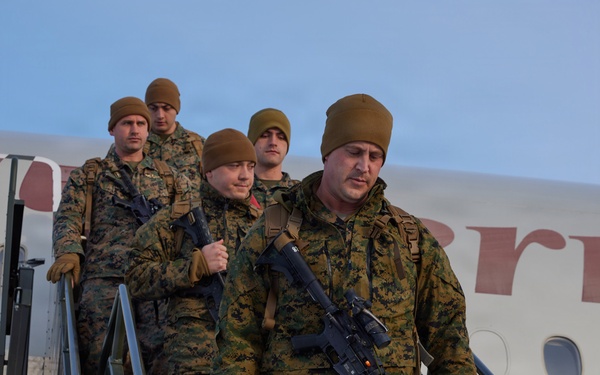 CORE26 | U.S. Marines Arrive in Norway for Exercise Cold Response