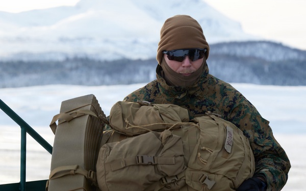 CORE26 | U.S. Marines Arrive in Norway for Exercise Cold Response