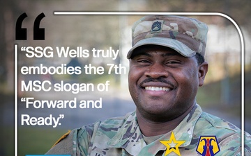 21st TSC Hero of the Week, Staff Sgt. Dwight Wells
