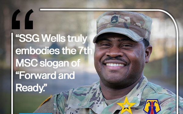 21st TSC Hero of the Week, Staff Sgt. Dwight Wells