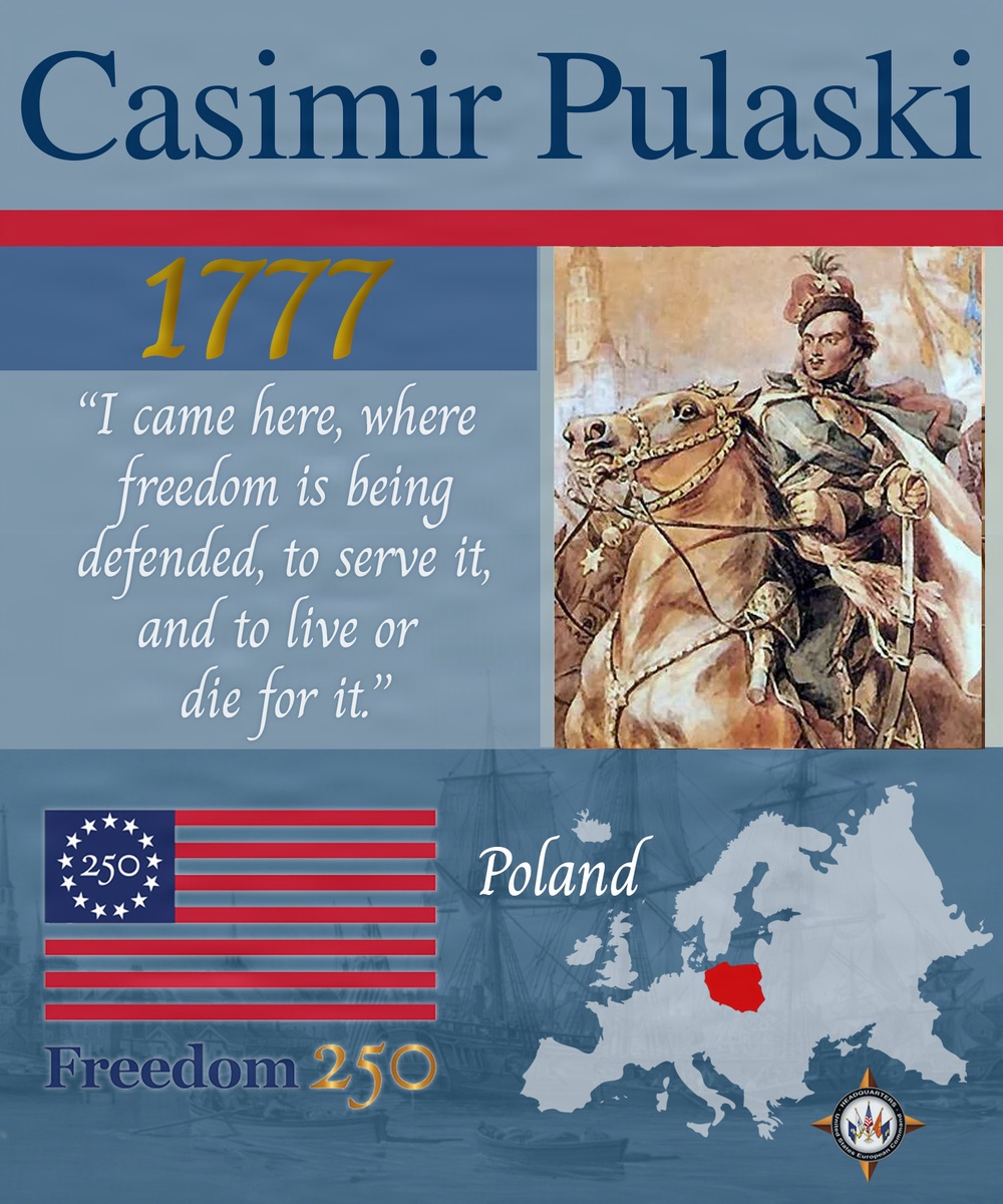 Freedom 250 In Europe - Pulaski