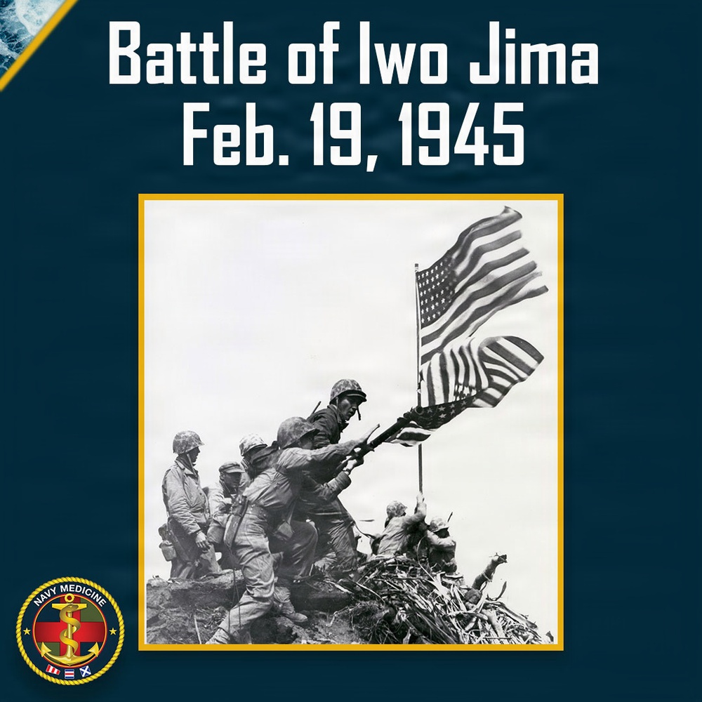 Navy Medicine Iwo Jima Graphic