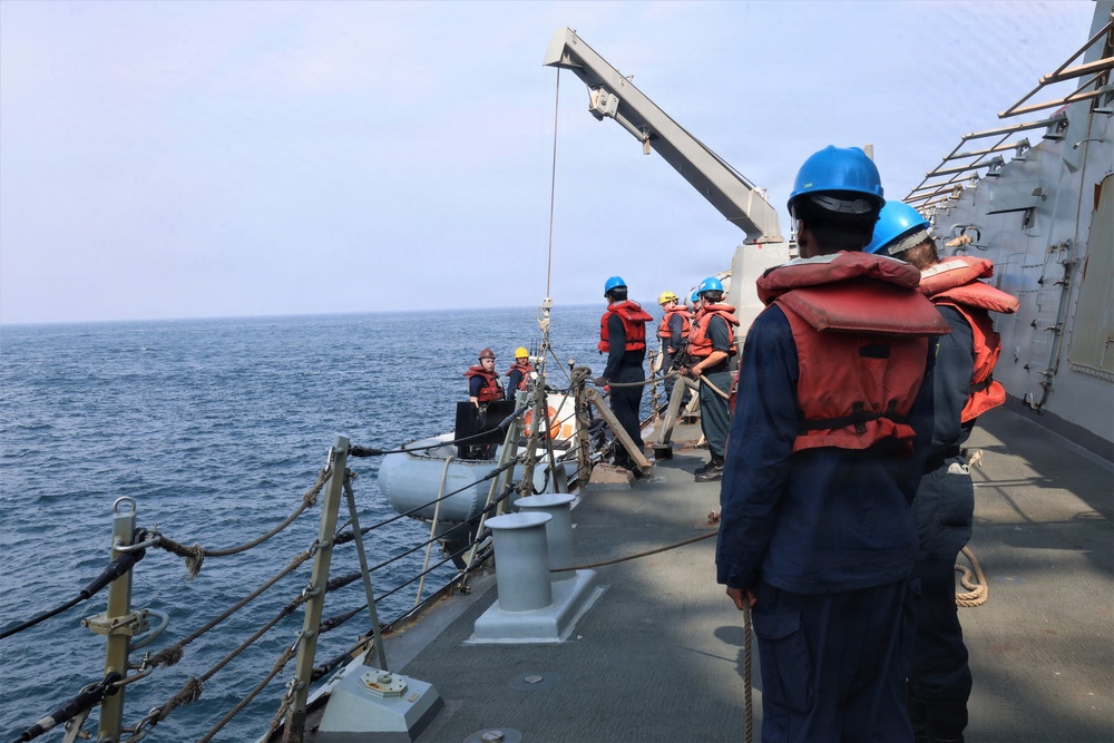 McFaul Conducts Routine Operations