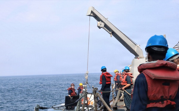 McFaul Conducts Routine Operations