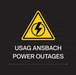 USAG Ansbach Power Outage
