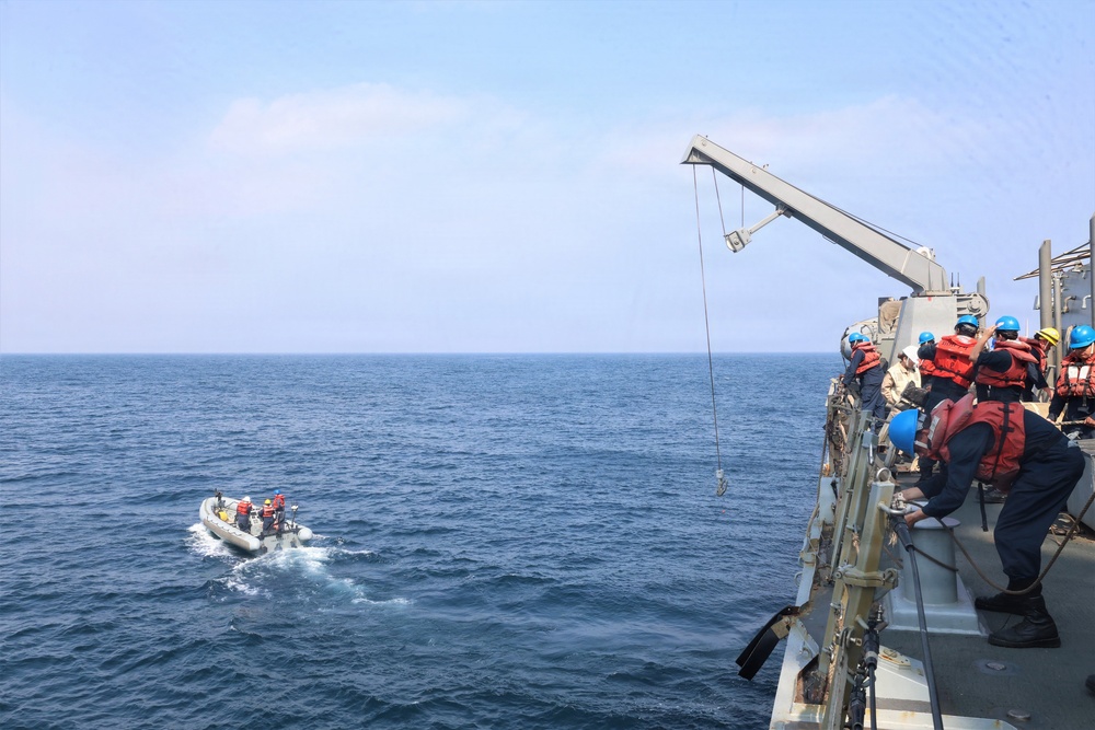 McFaul Conducts Routine Operations